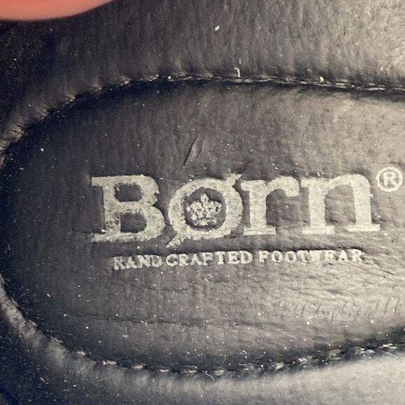 Born Tope Gray Suede Leather Heeled Boots Side Gore Sz 10 Boho Coastal Chic - Picture 7 of 15